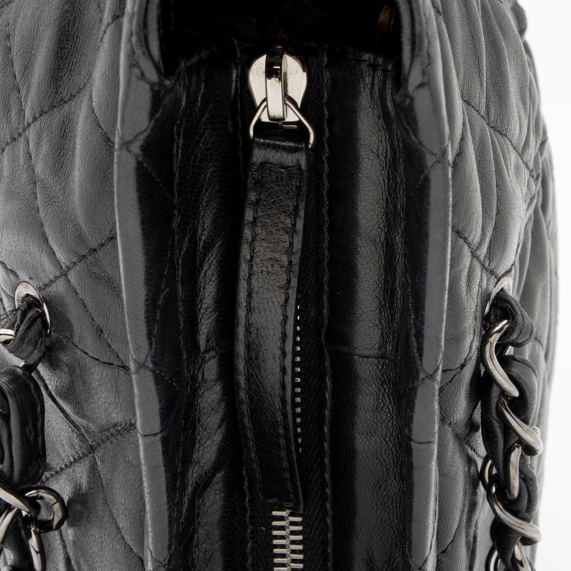 Chanel Lambskin Sharpei N/S Tote