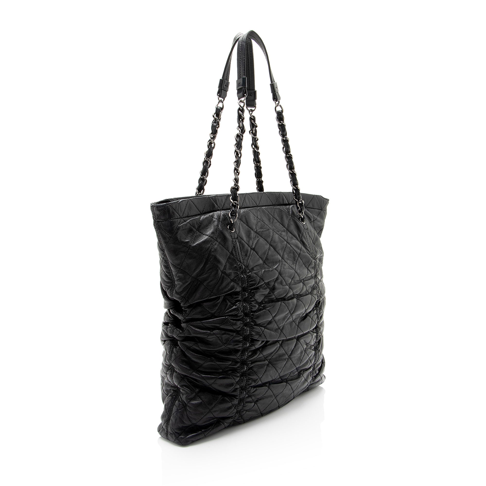 Chanel Lambskin Sharpei N/S Tote