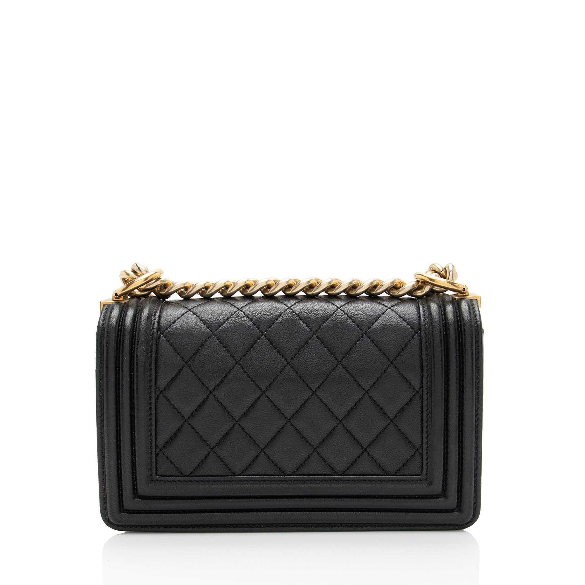Chanel Lambskin Small Boy Bag