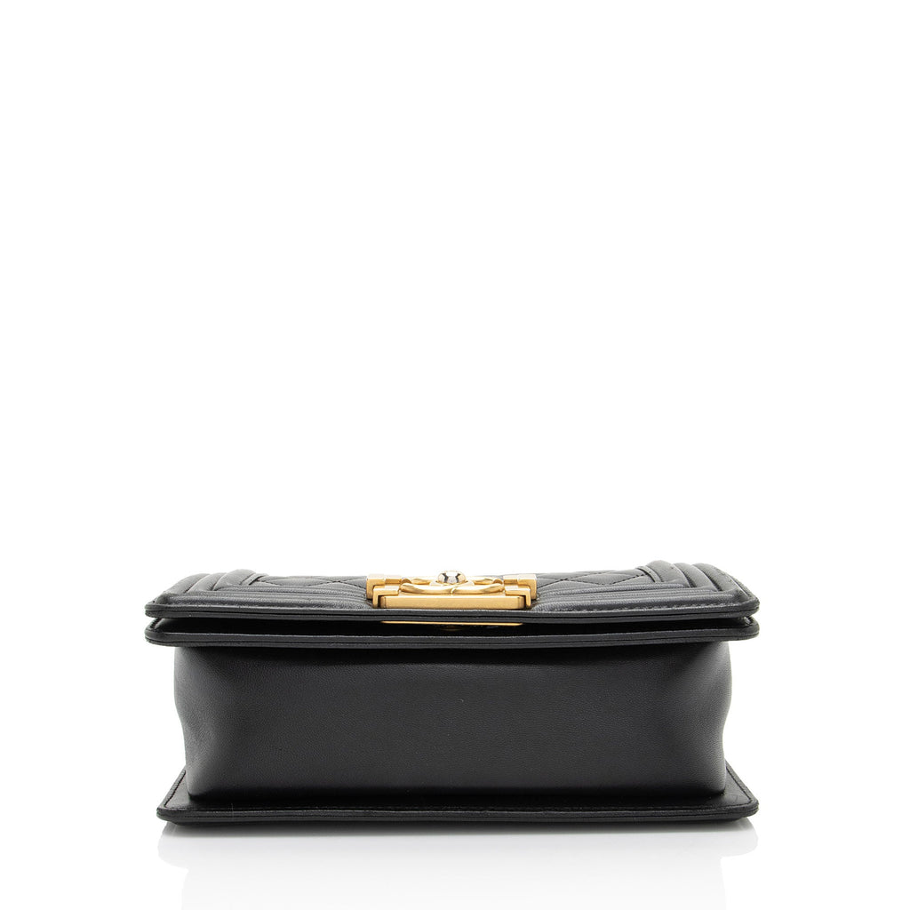 Chanel Lambskin Small Boy Bag