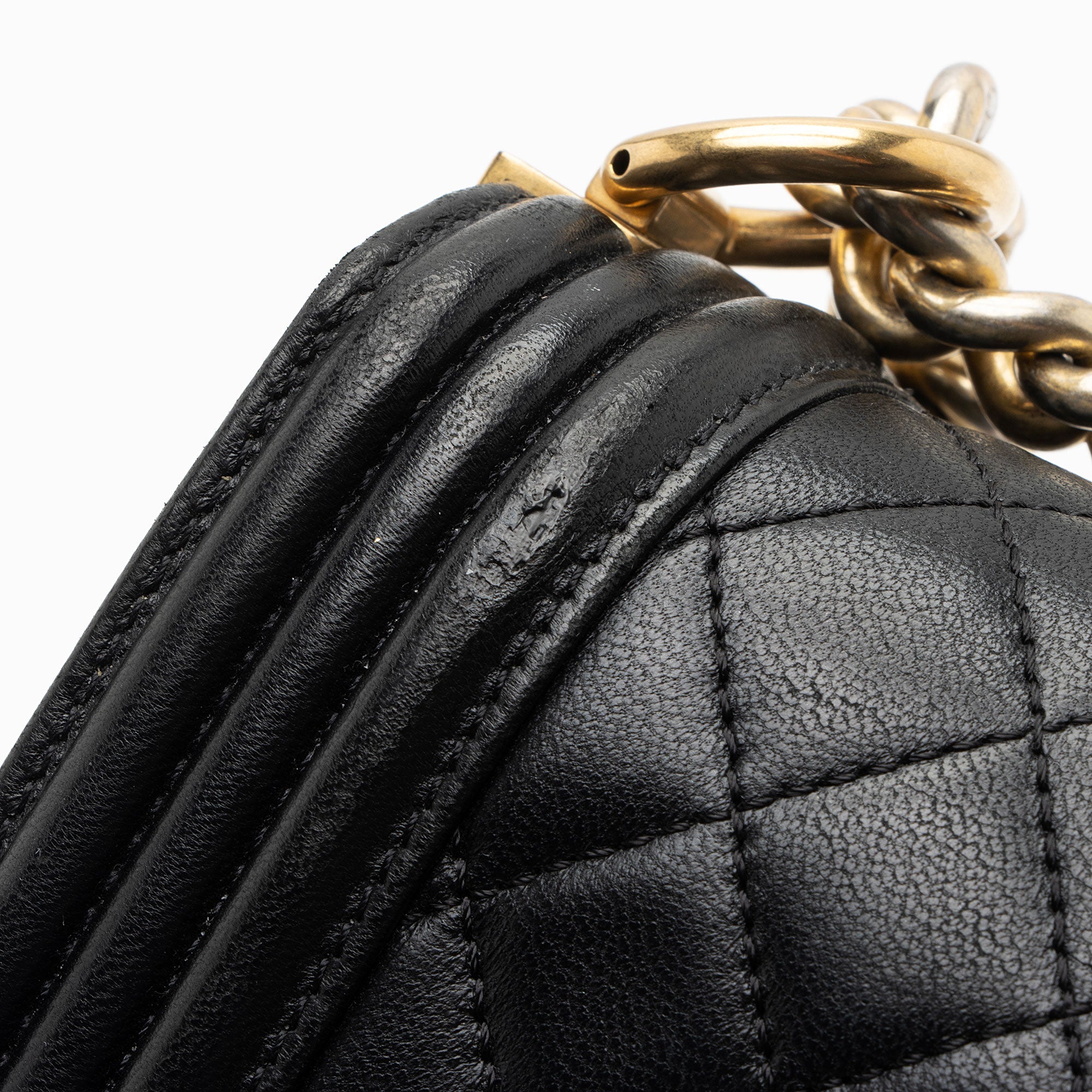 Chanel Lambskin Small Boy Bag