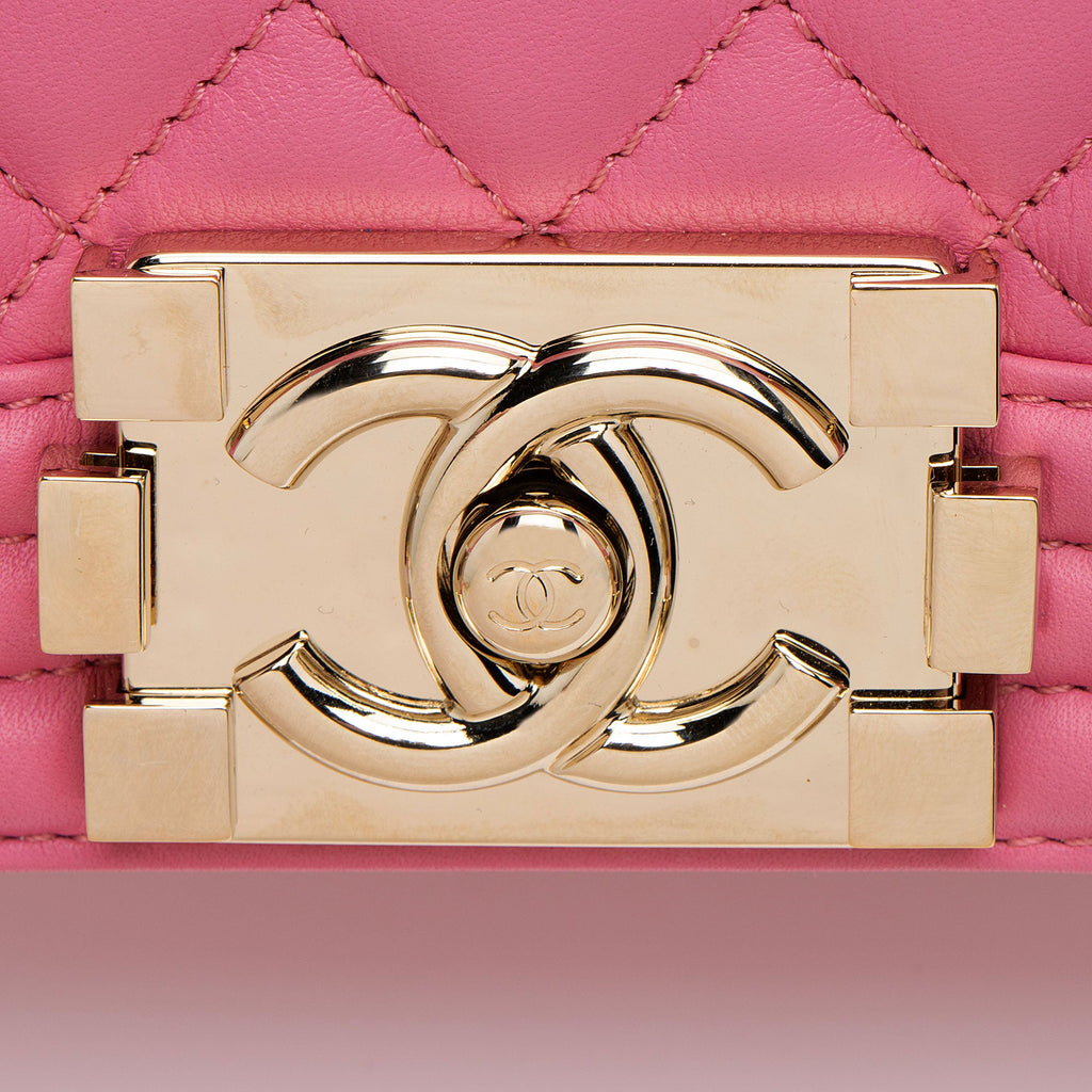 Chanel Lambskin Small Boy Bag