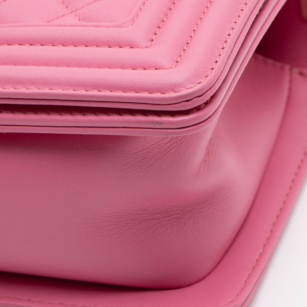 Chanel Lambskin Small Boy Bag