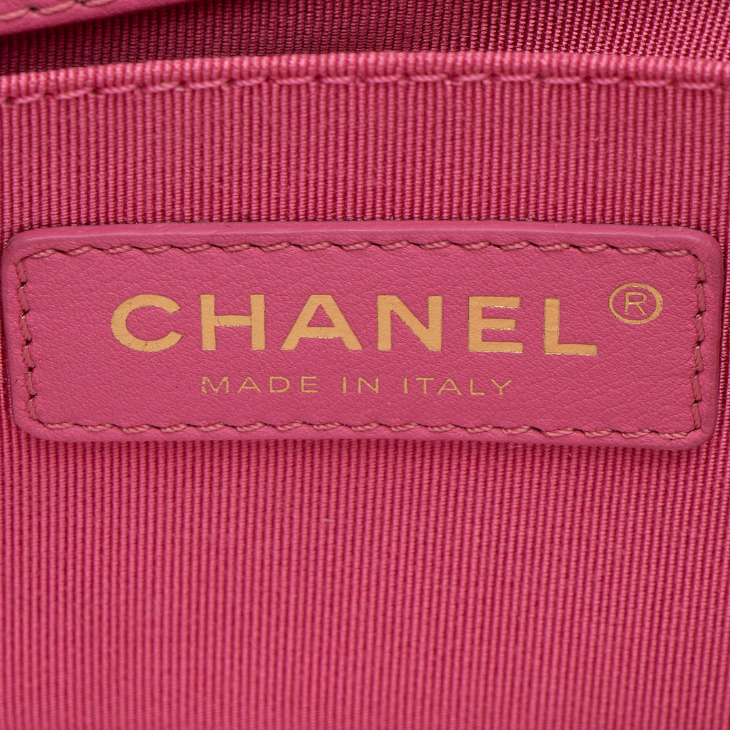 Chanel Lambskin Small Boy Bag
