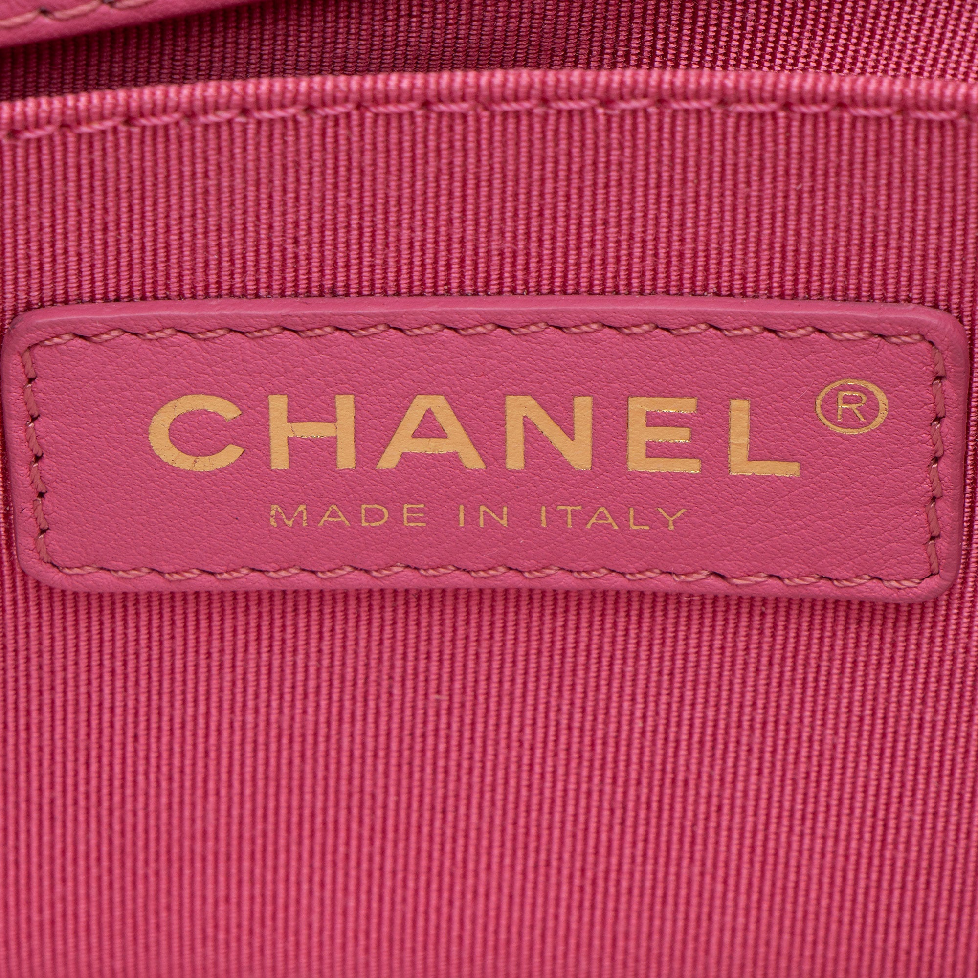 Chanel Lambskin Small Boy Bag