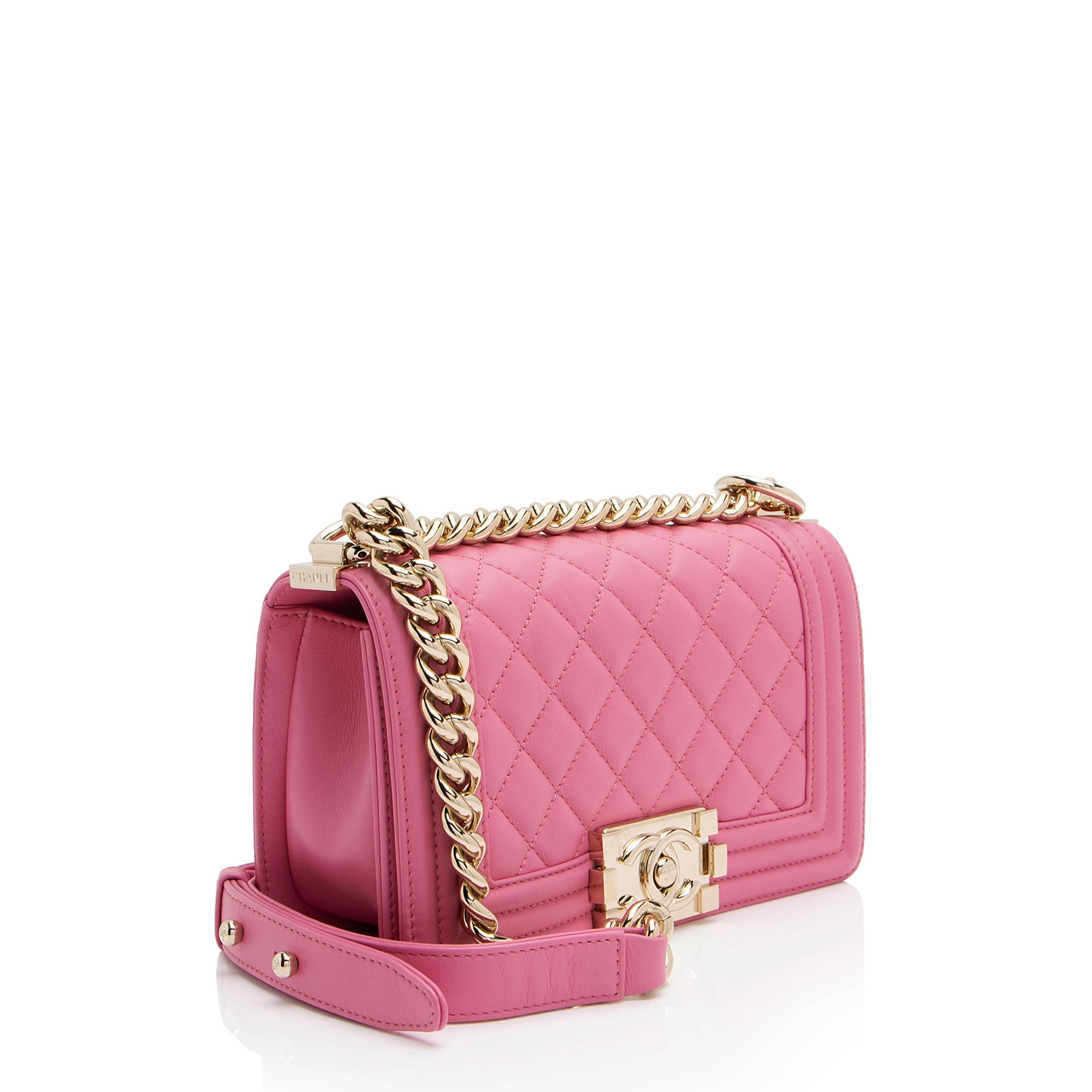 Chanel Lambskin Small Boy Bag