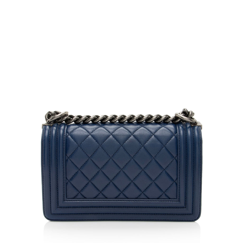 Chanel Lambskin Small Boy Bag