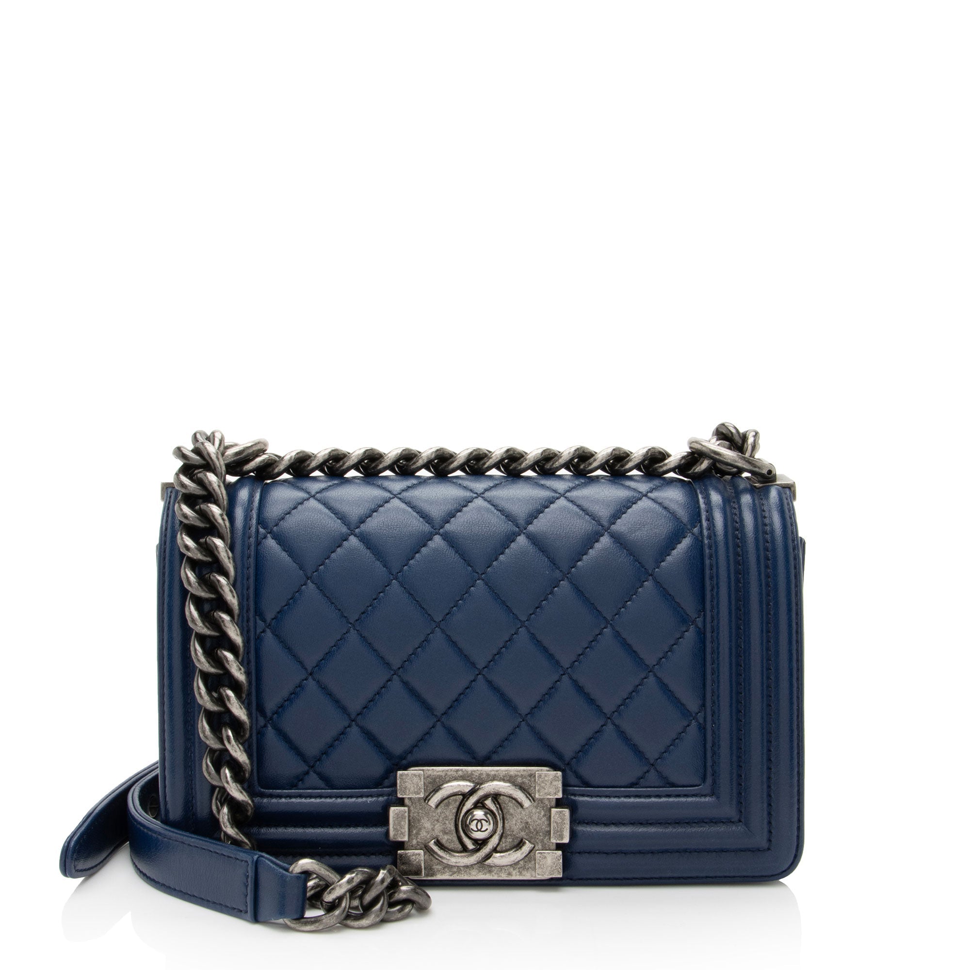 Chanel Lambskin Small Boy Bag