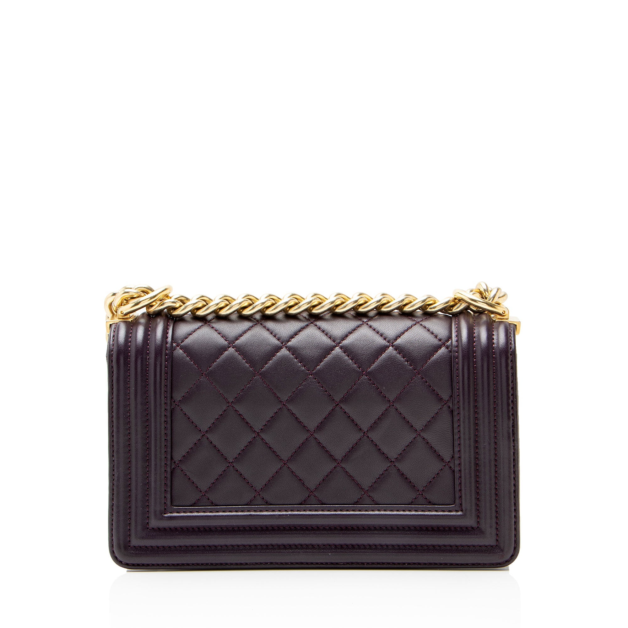 Chanel Lambskin Small Boy Bag