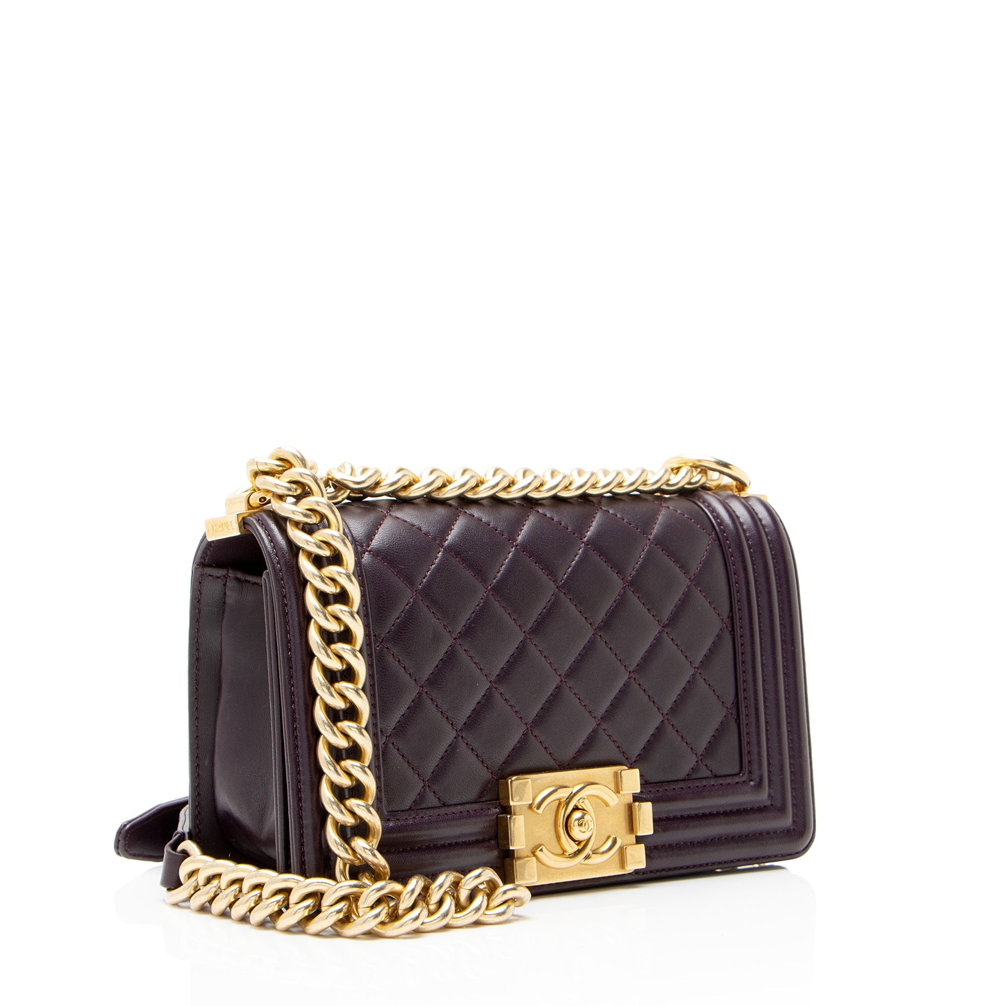 Chanel Lambskin Small Boy Bag