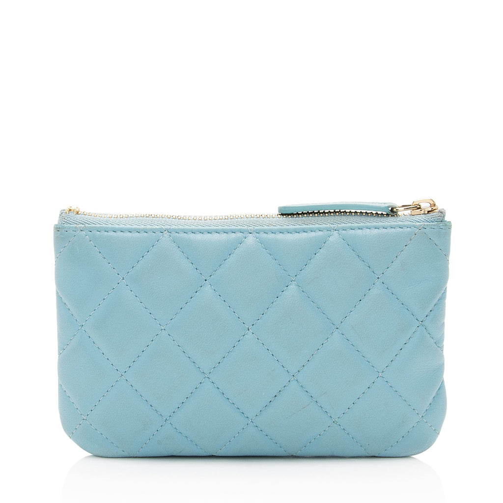 Chanel Lambskin Small O-Case
