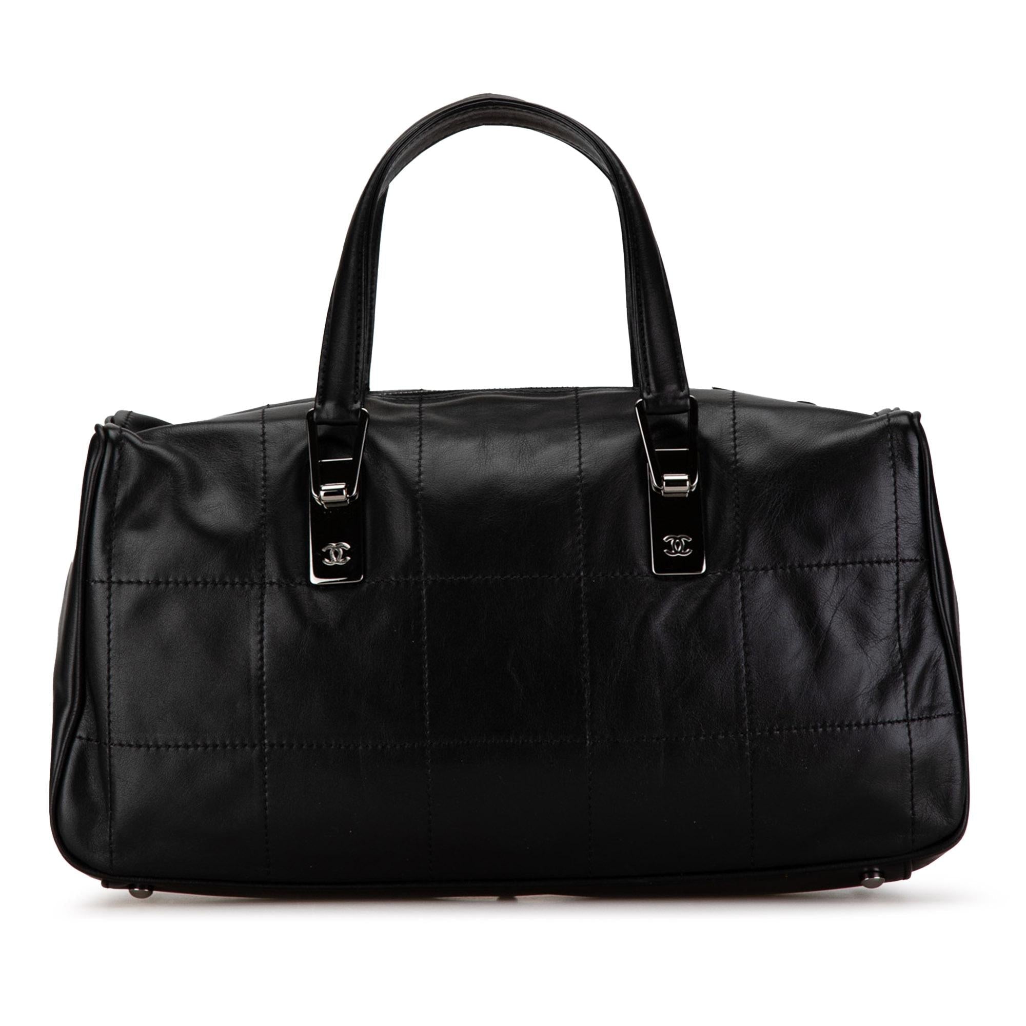 Chanel Lambskin Square Stitch Handbag