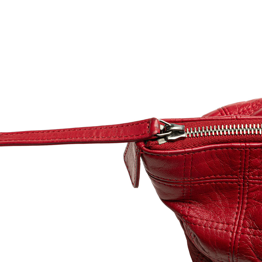 Chanel Lambskin Square Stitched Lax Handbag