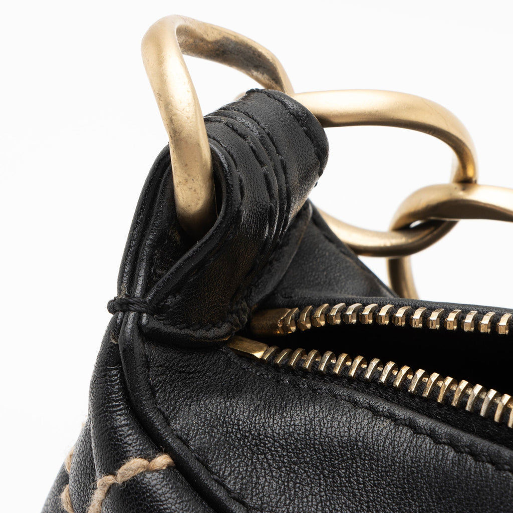 Chanel Lambskin Surpique Large Shoulder Bag (SHF-T8EzC0)