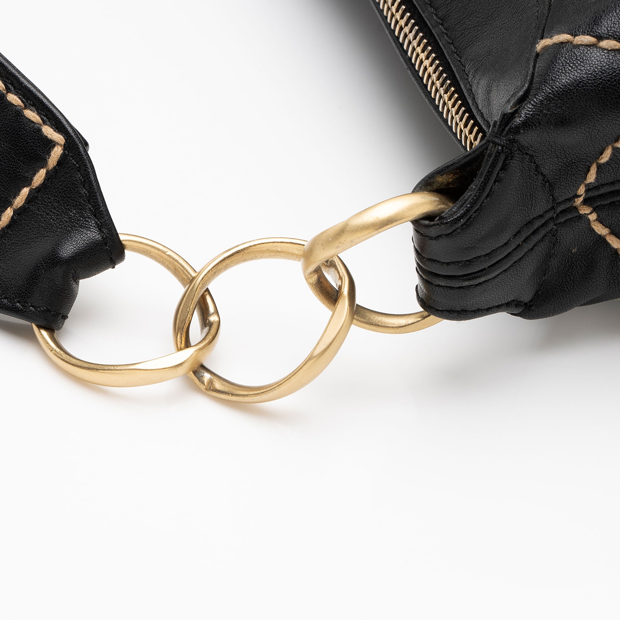 Chanel Lambskin Surpique Large Shoulder Bag (SHF-T8EzC0)