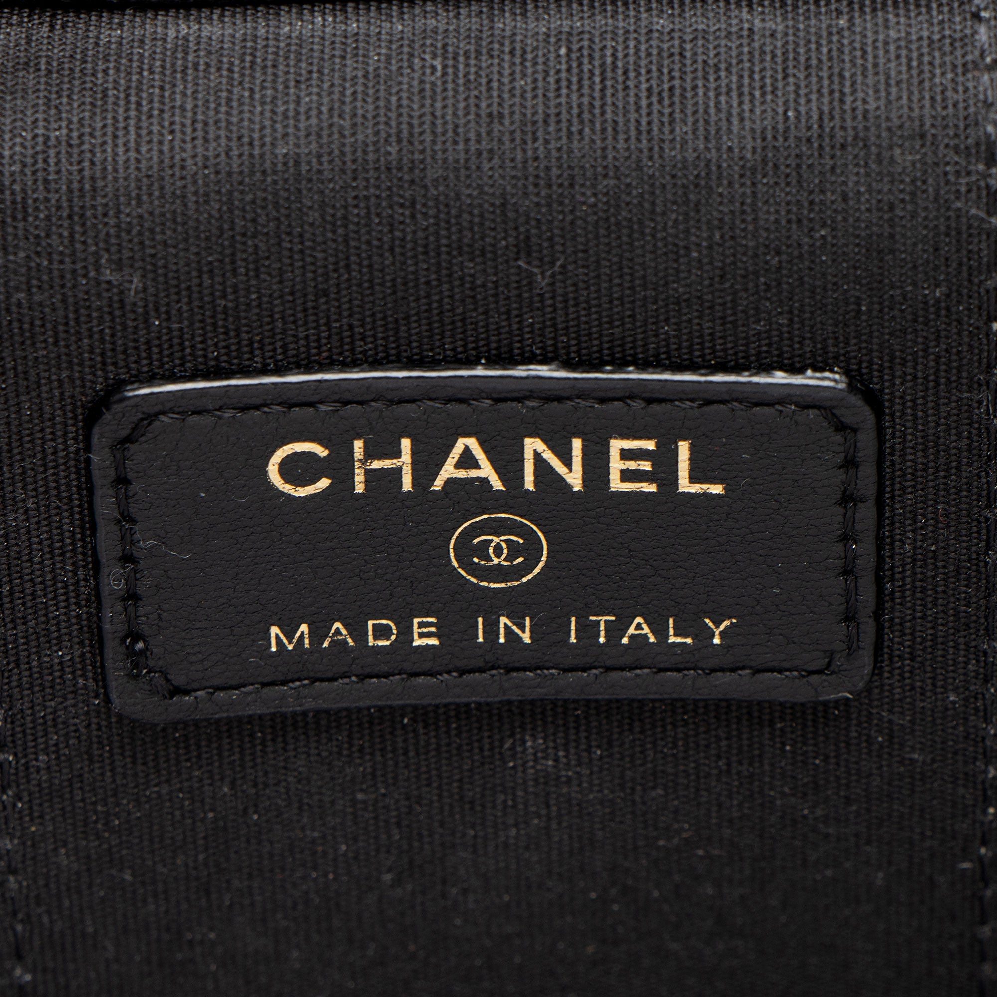 Chanel Lambskin Top Handle Mini Vanity Case