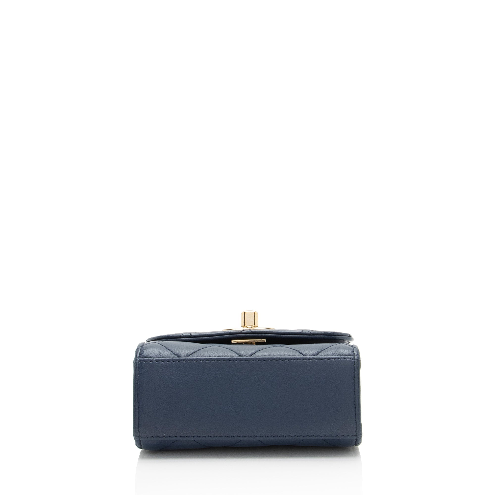 Chanel Lambskin Trendy CC Card Holder on Chain