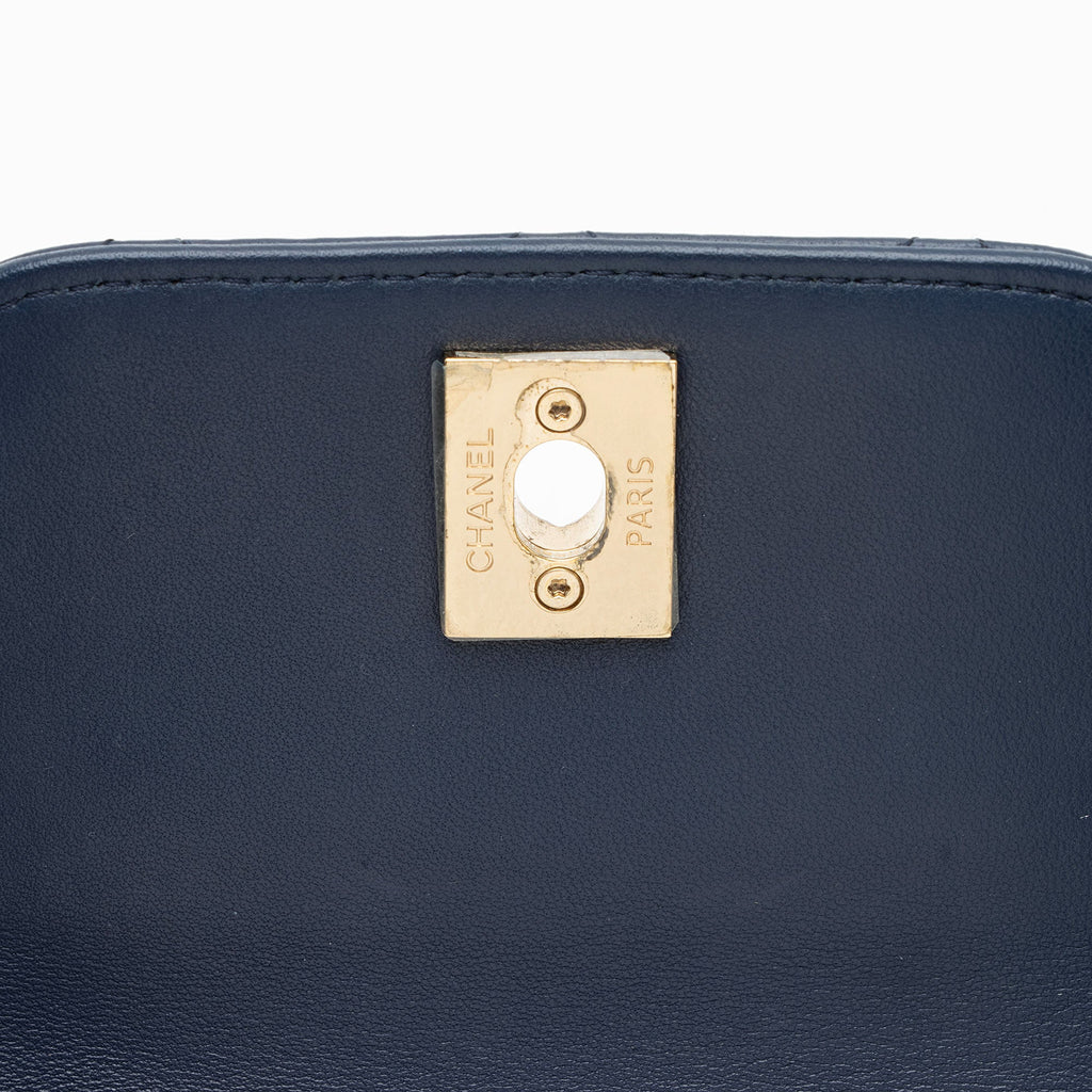 Chanel Lambskin Trendy CC Card Holder on Chain