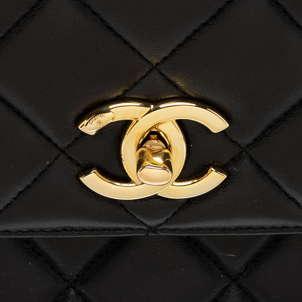 Chanel Lambskin Trendy CC Medium Top Handle