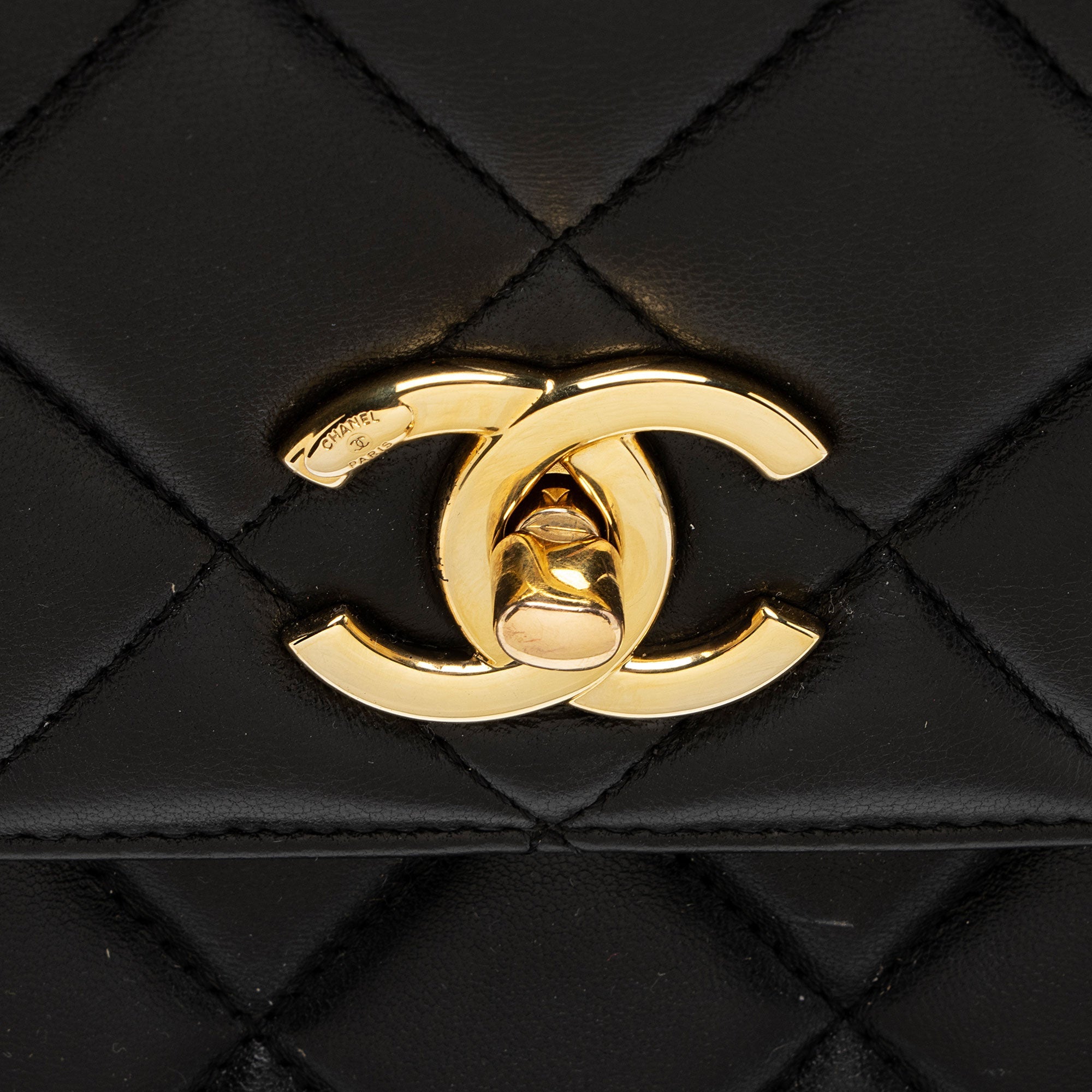 Chanel Lambskin Trendy CC Medium Top Handle