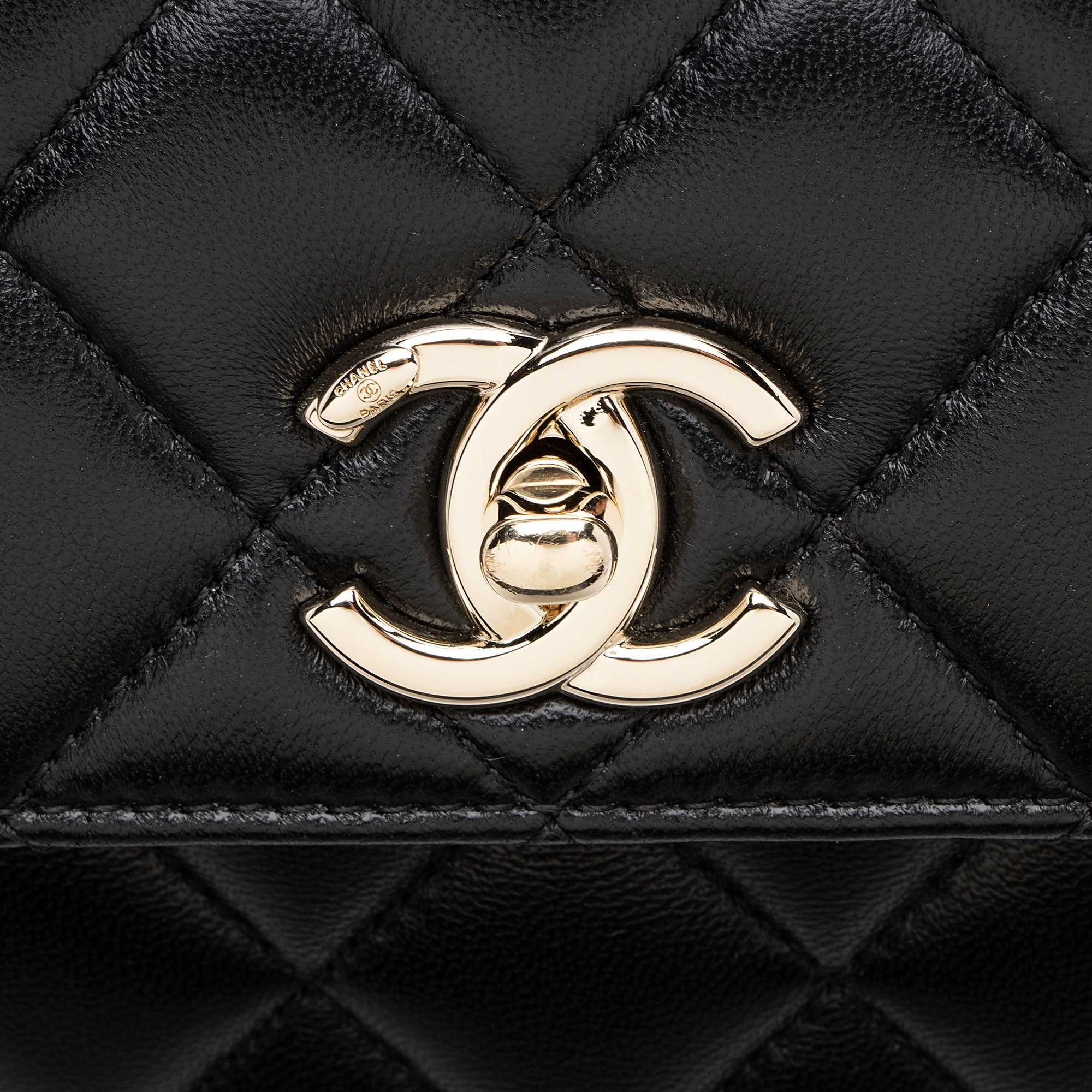 Chanel Lambskin Trendy CC Mini Top Handle