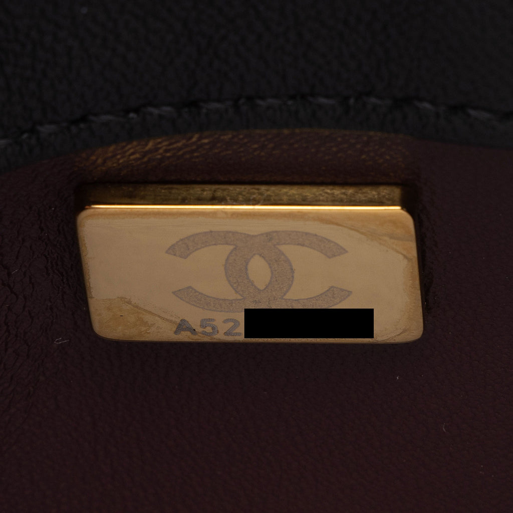 Chanel Lambskin Trendy CC Mini Top Handle