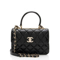 Chanel Lambskin Trendy CC Mini Top Handle