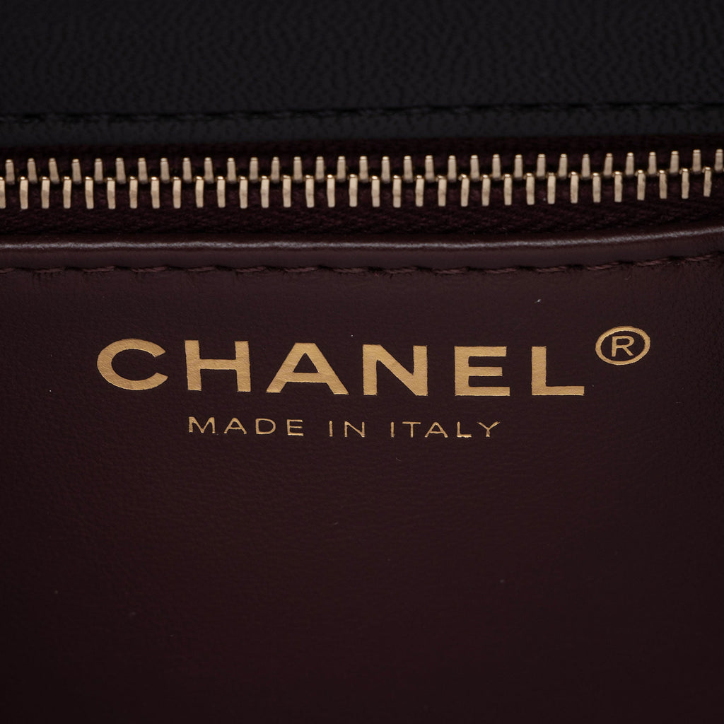 Chanel Lambskin Trendy CC Mini Top Handle