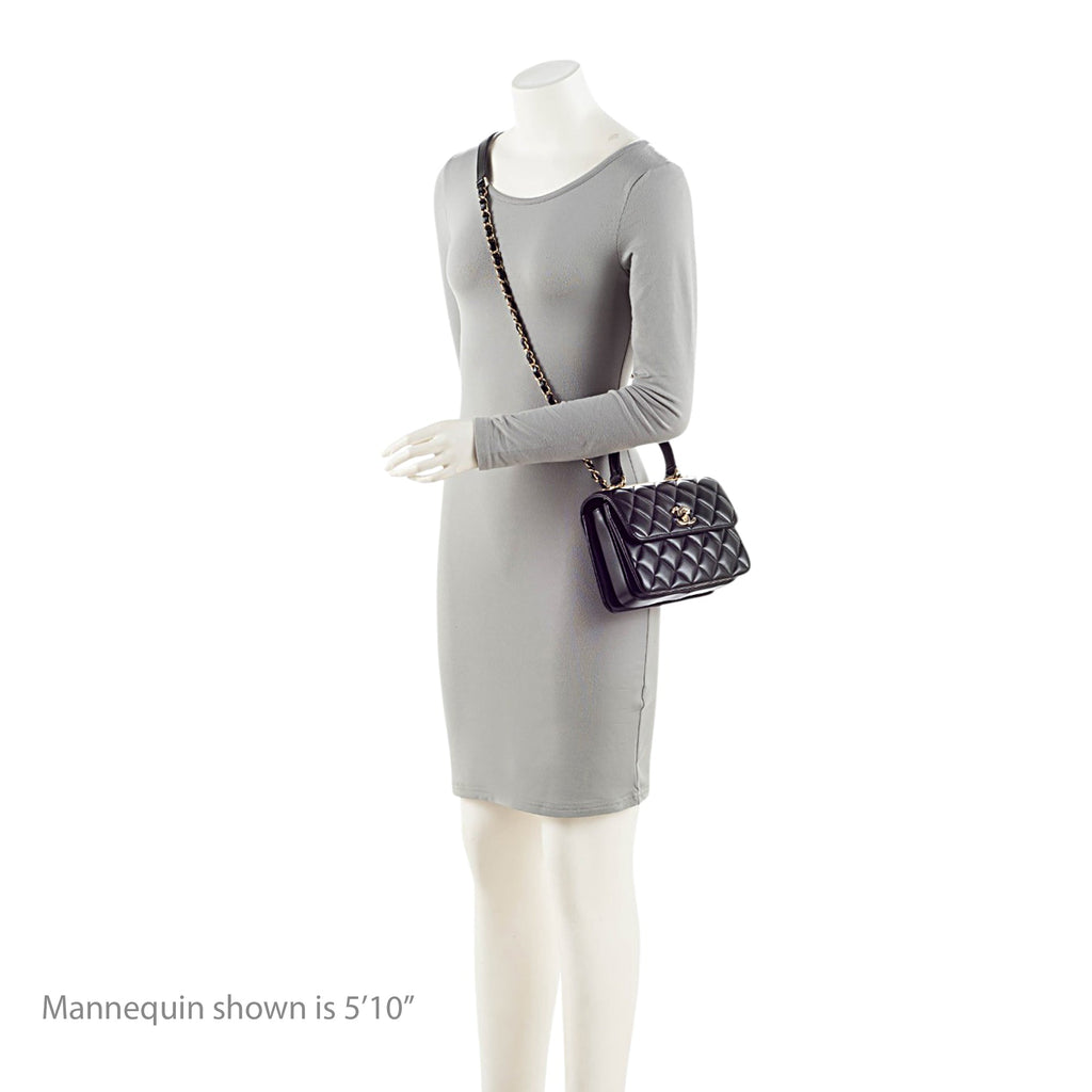 Chanel Lambskin Trendy CC Mini Top Handle