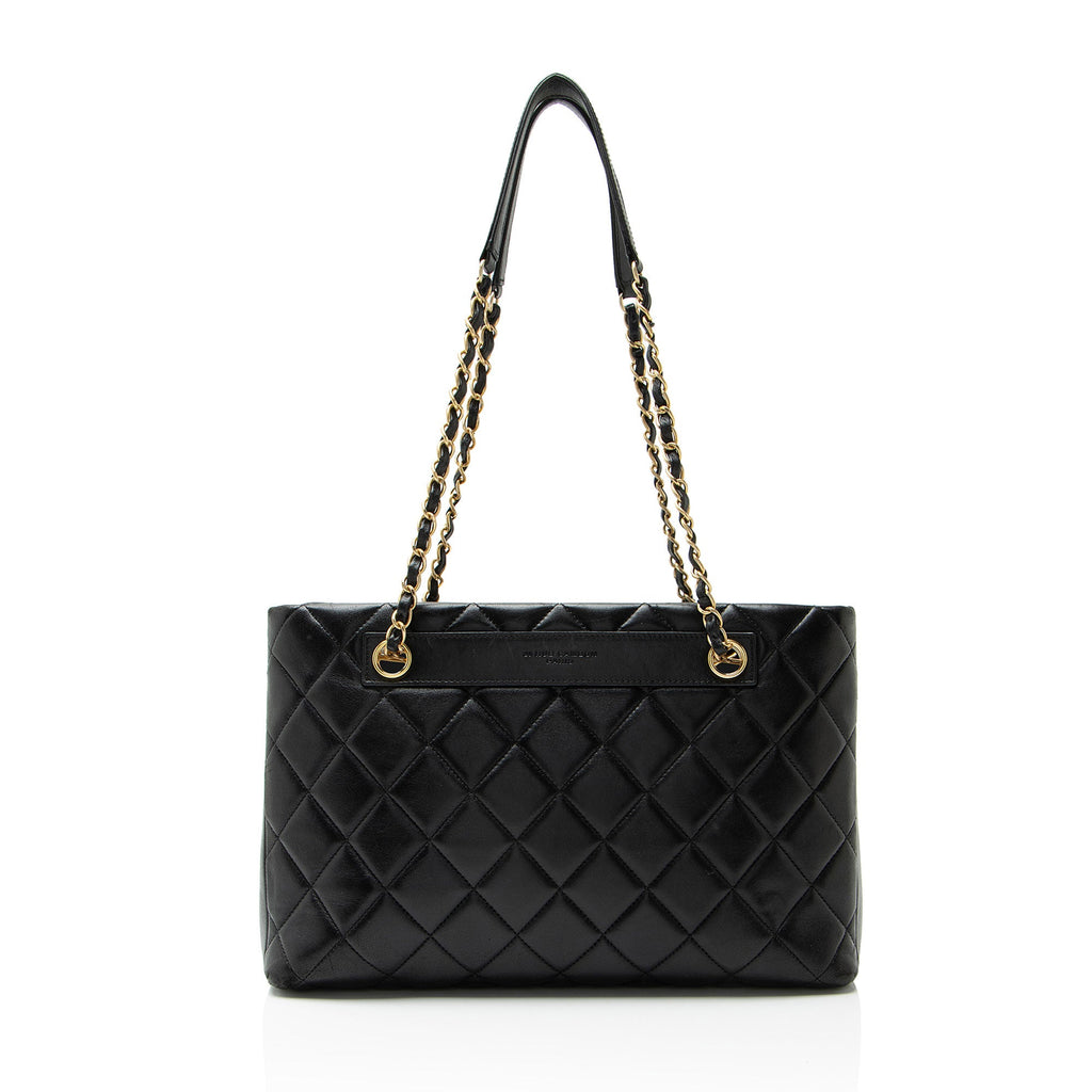 Chanel Lambskin Trendy CC Shopping Tote