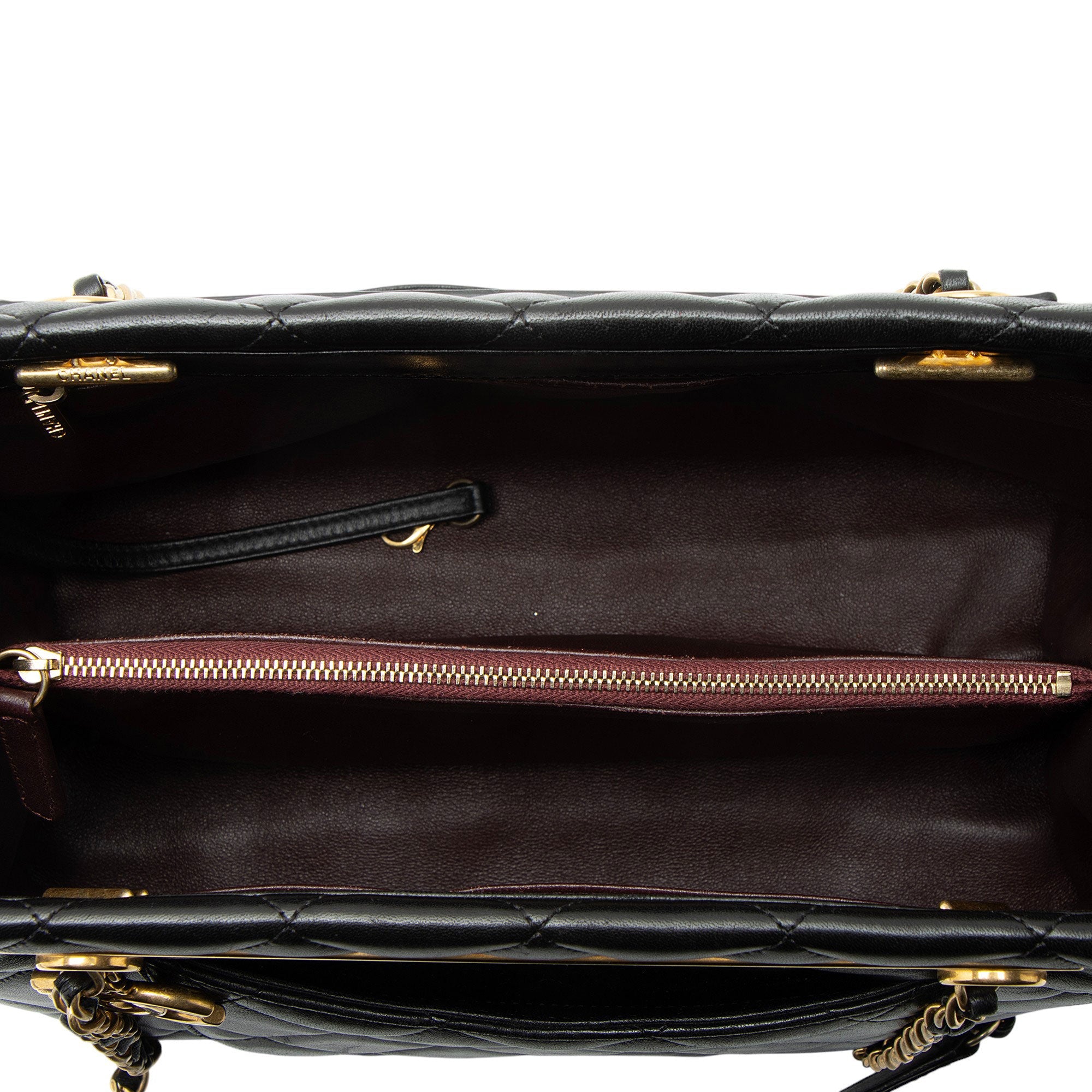 Chanel Lambskin Trendy CC Shopping Tote