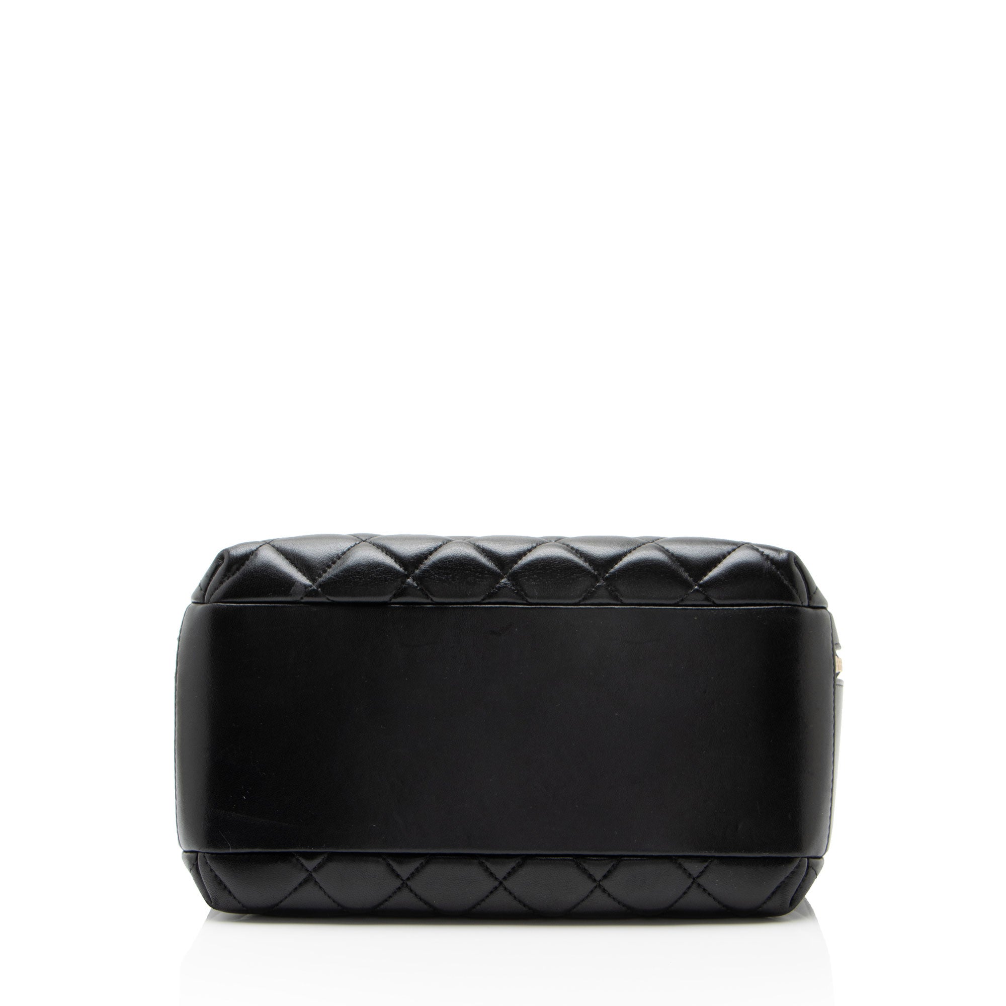 Chanel Lambskin Trendy CC Small Bowling Satchel