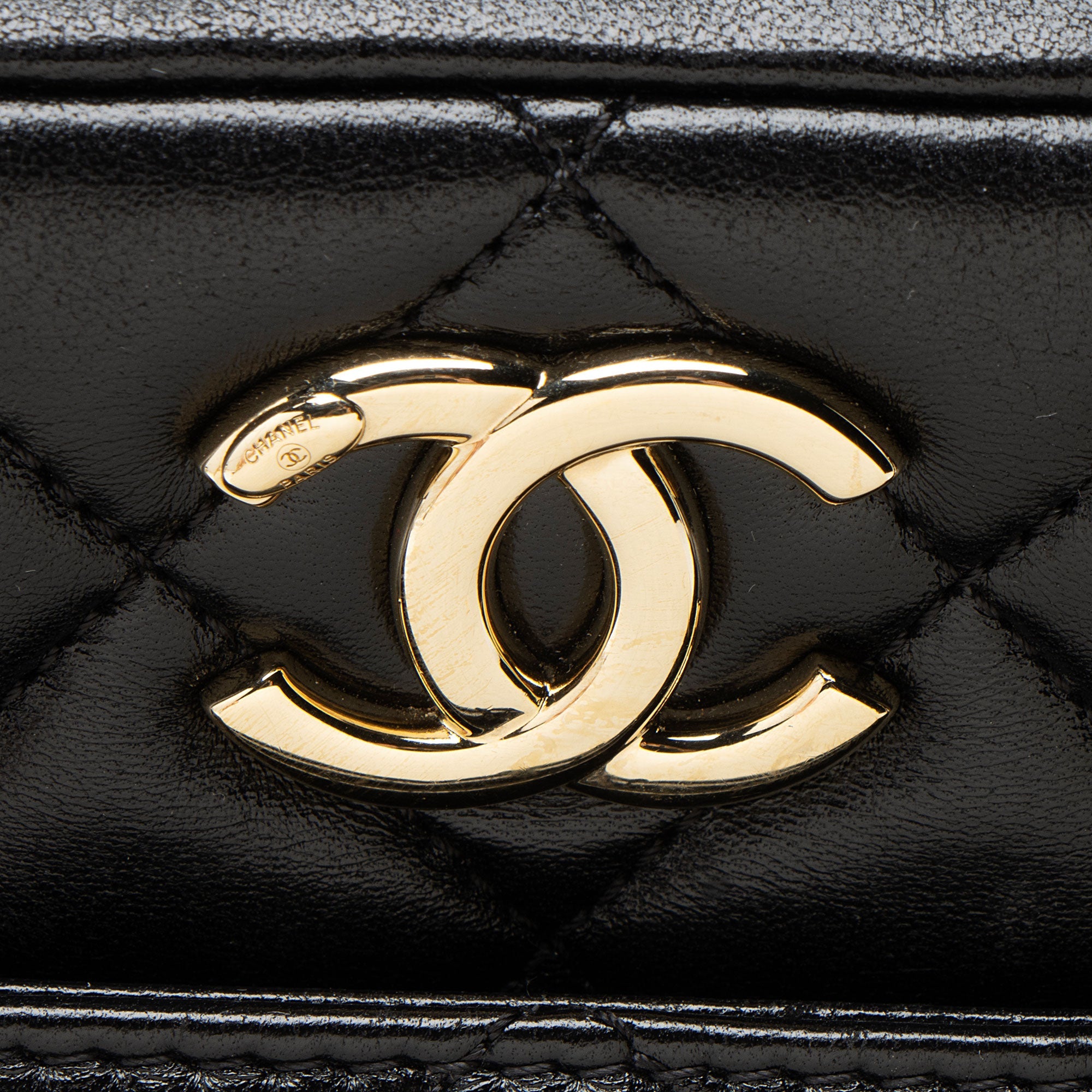 Chanel Lambskin Trendy CC Small Bowling Satchel