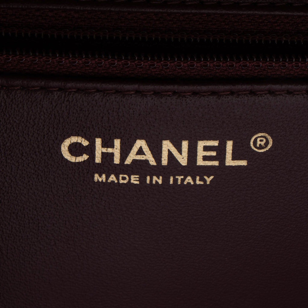 Chanel Lambskin Trendy CC Small Bowling Satchel