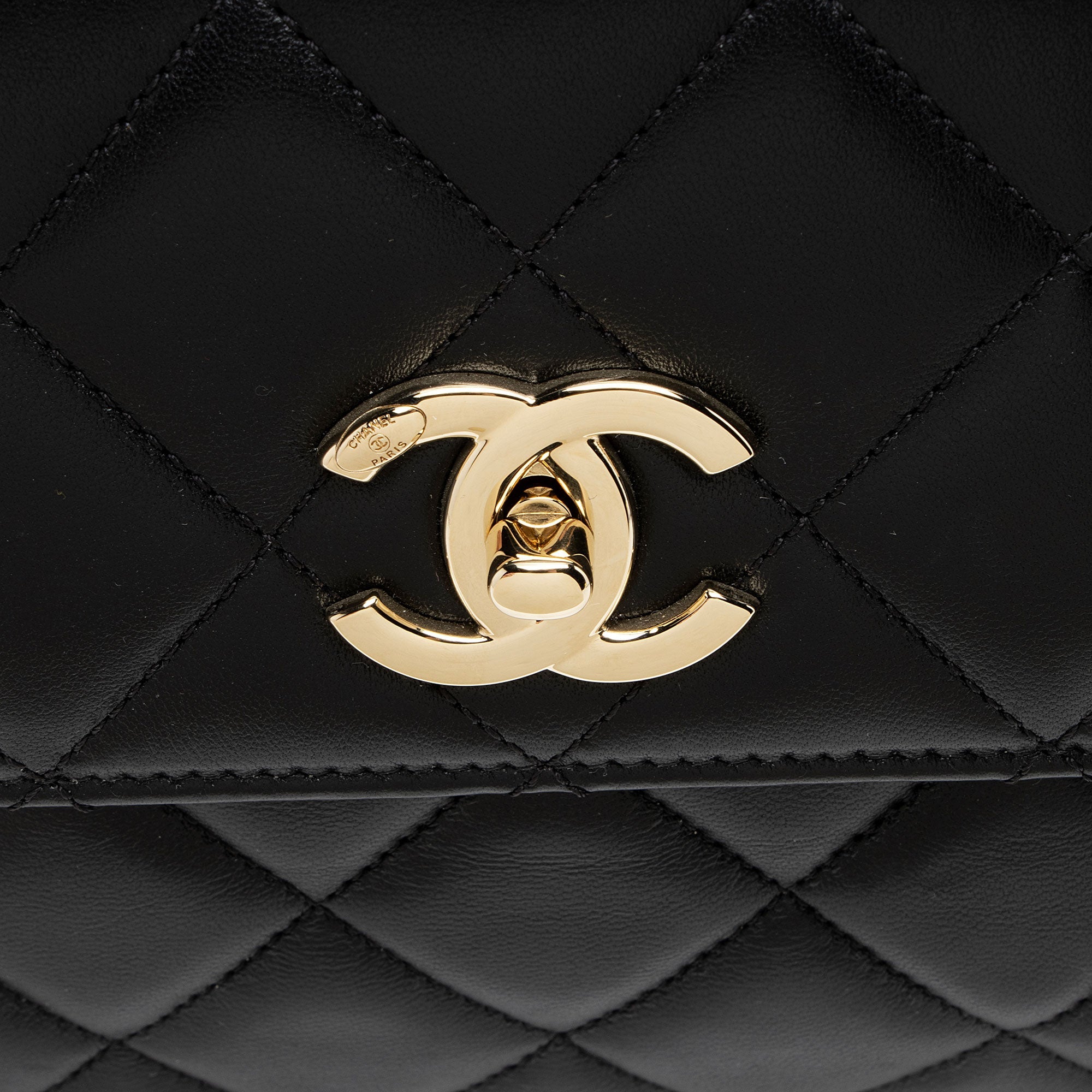 Chanel Lambskin Trendy CC Small Top Handle