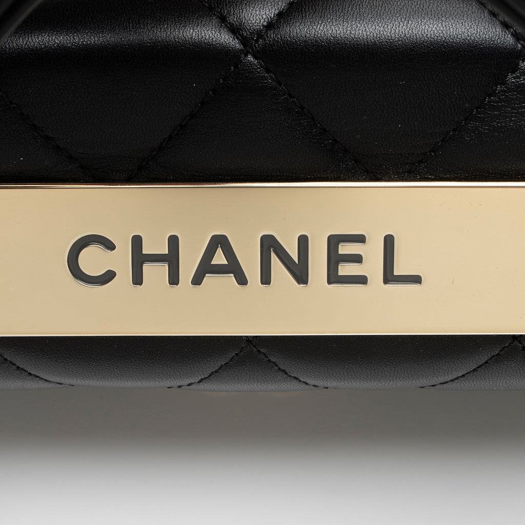 Chanel Lambskin Trendy CC Small Top Handle