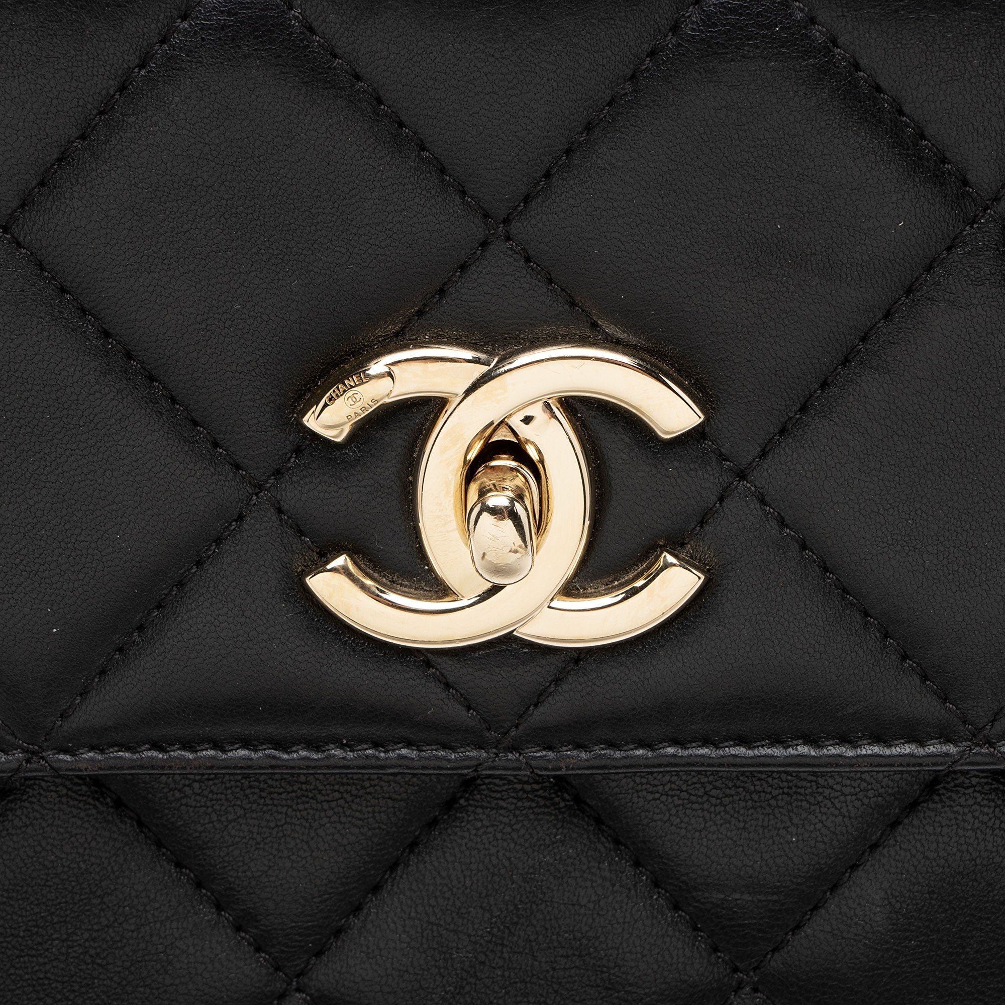 Chanel Lambskin Trendy CC Small Top Handle