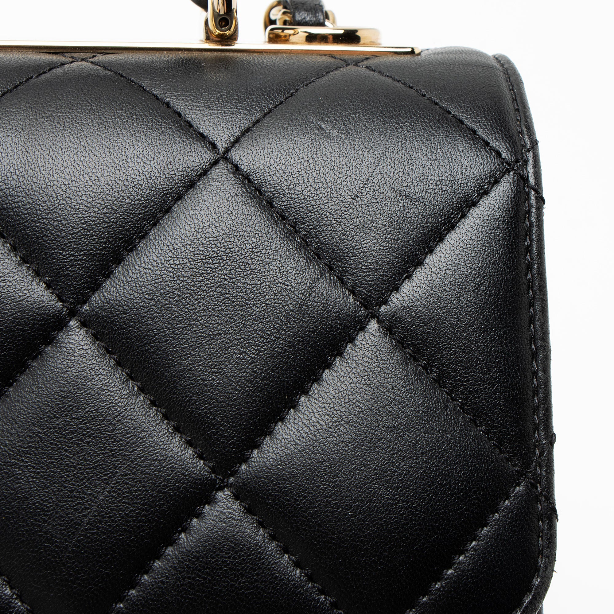 Chanel Lambskin Trendy CC Small Top Handle