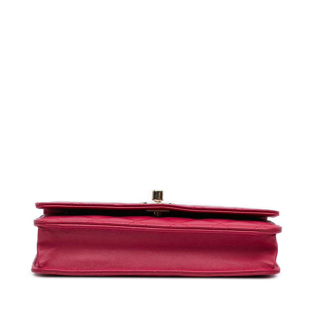 Chanel Lambskin Trendy CC Wallet On Chain (SHG-BhKEaD)