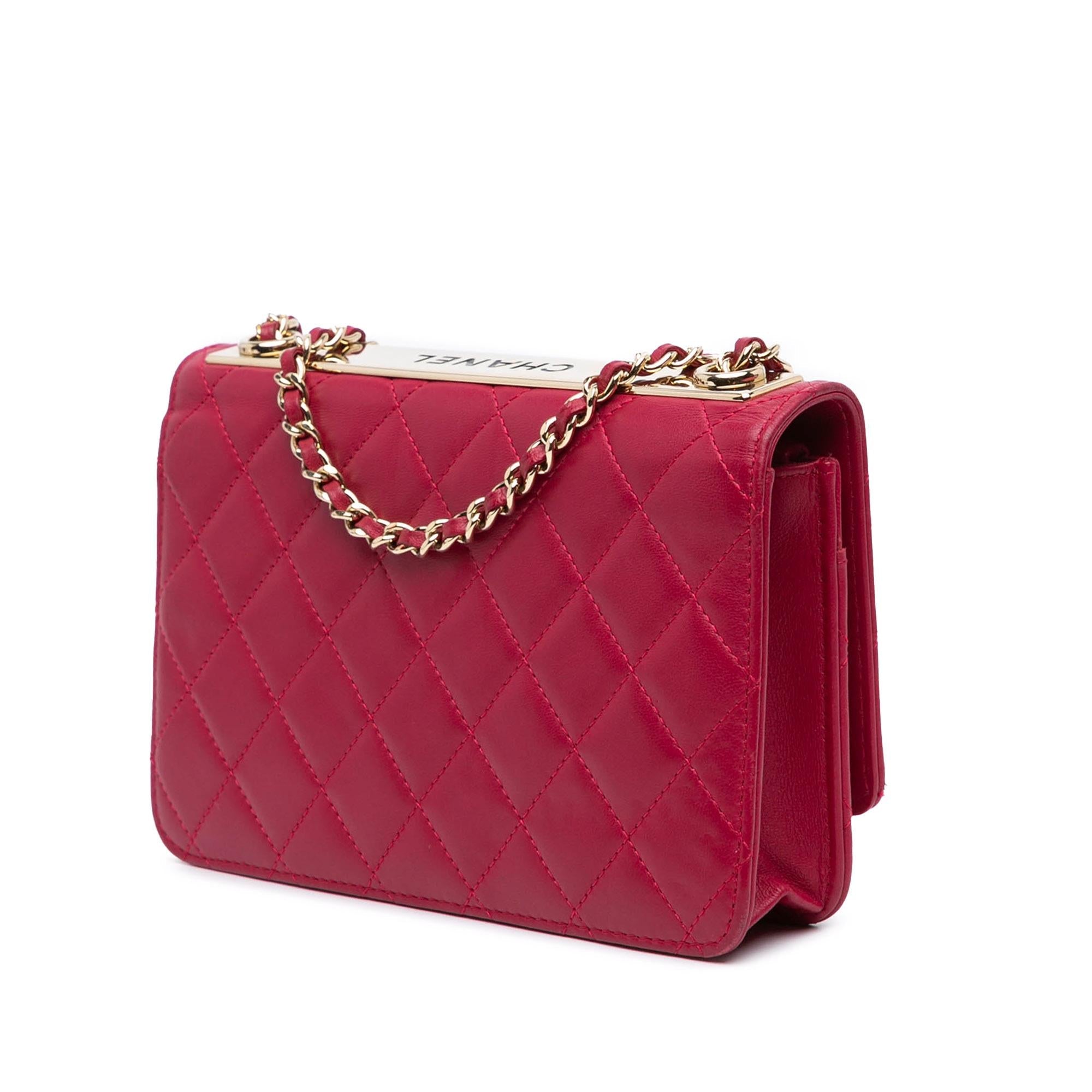 Chanel Lambskin Trendy CC Wallet On Chain (SHG-BhKEaD)