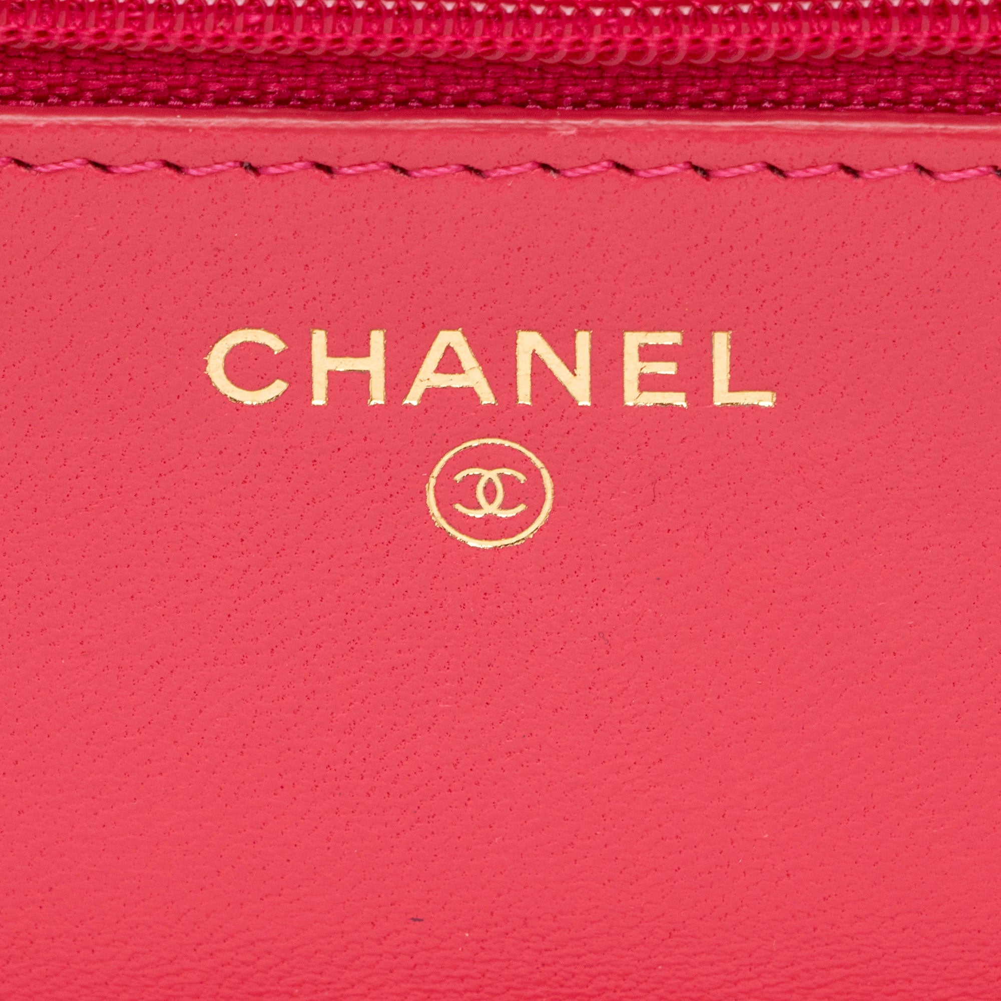 Chanel Lambskin Trendy CC Wallet on Chain Bag (SHF-dDZd8C)