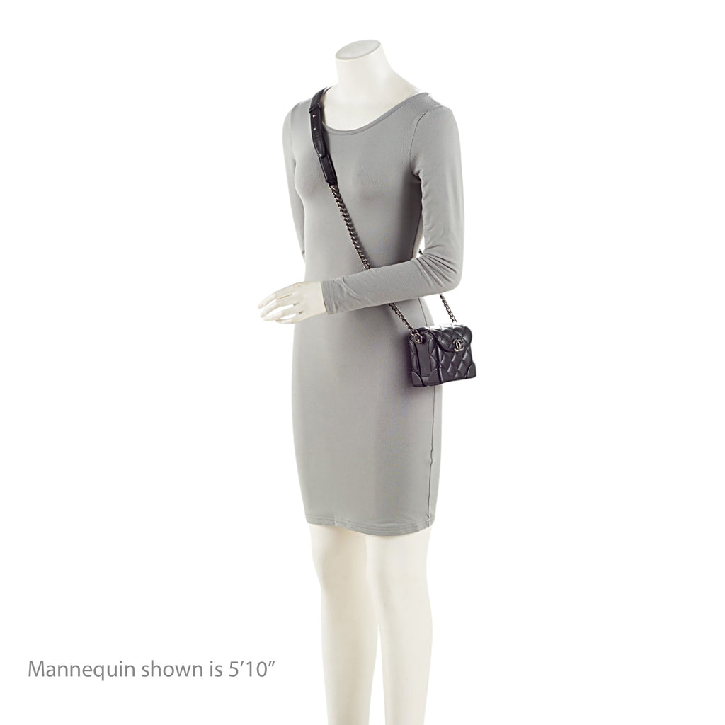 Chanel Lambskin Trunk Shoulder Bag