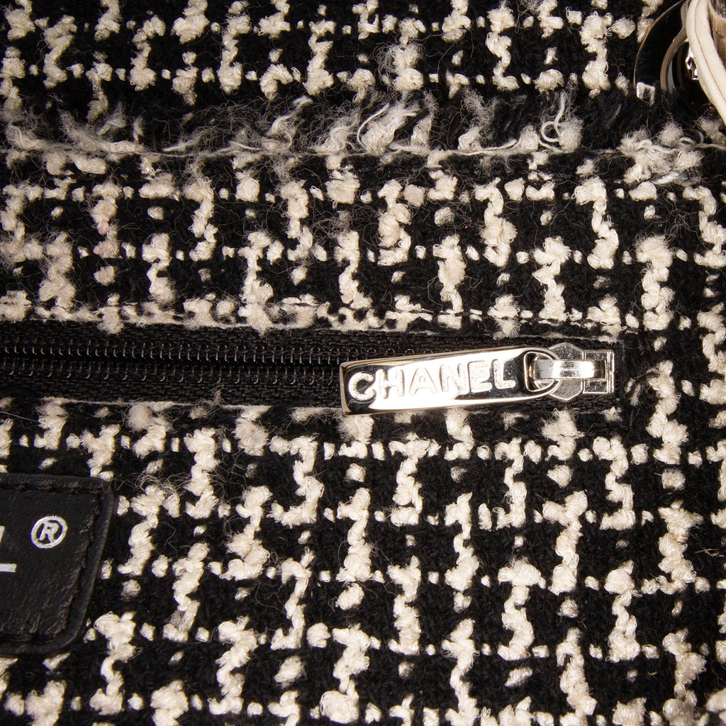 Chanel Lambskin Tweedy Flap