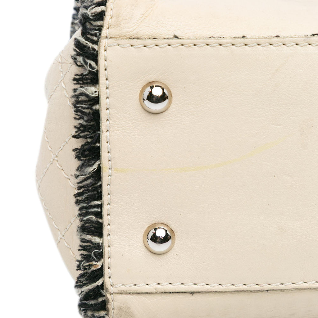 Chanel Lambskin Tweedy Flap