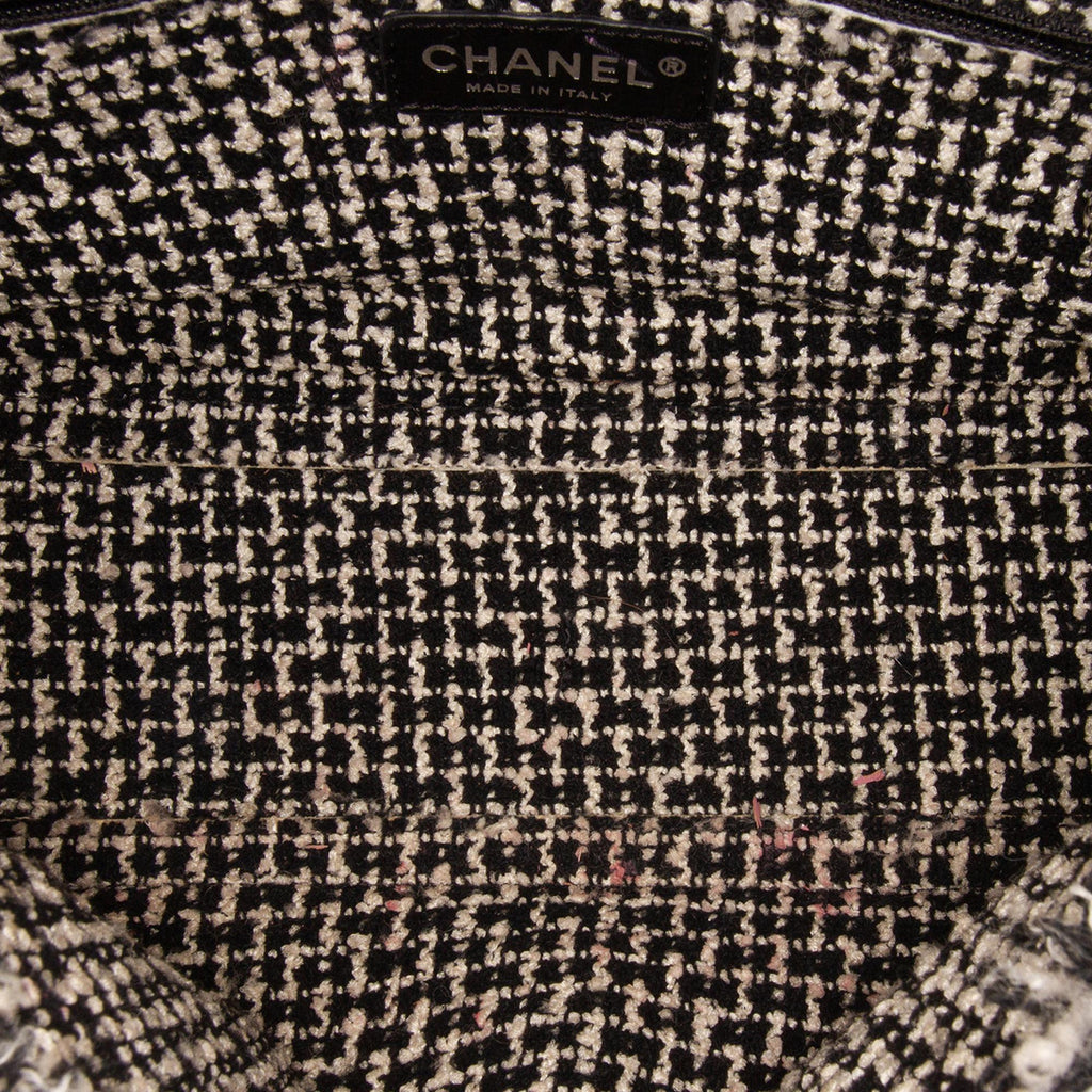 Chanel Lambskin Tweedy Flap