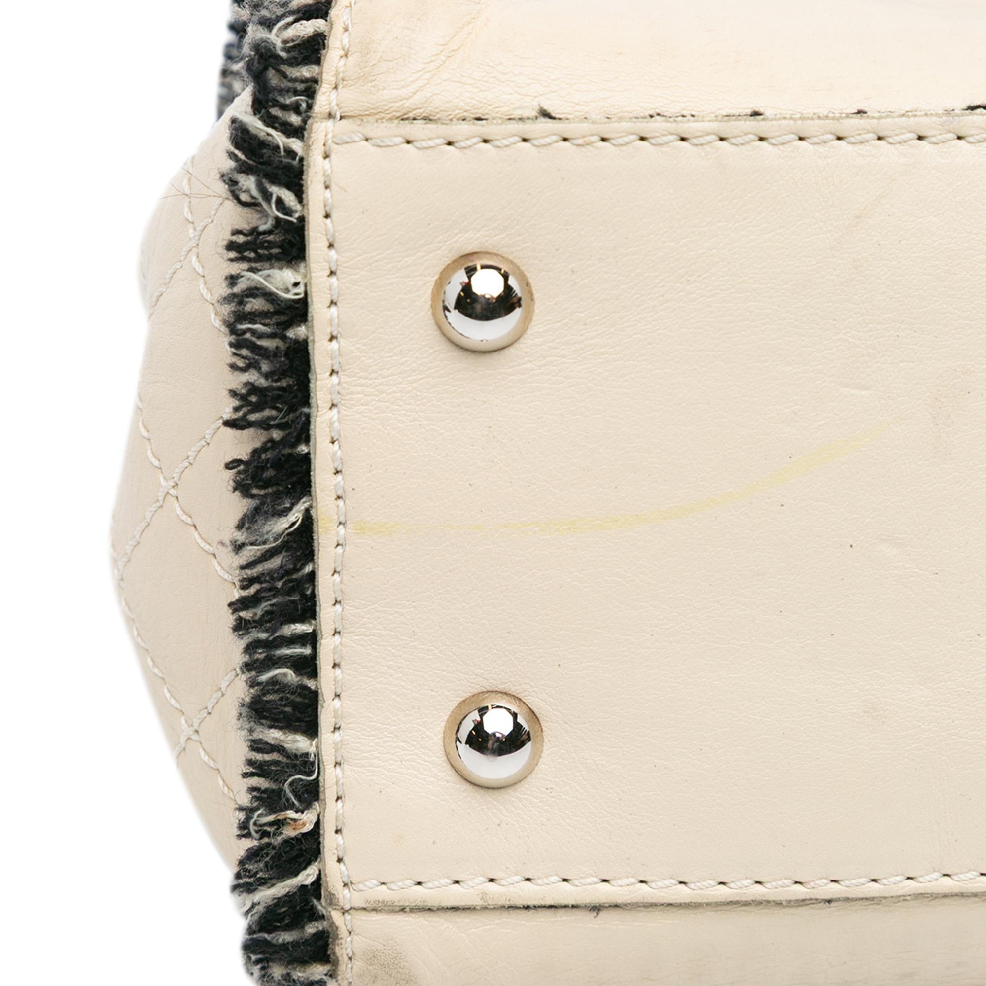 Chanel Lambskin Tweedy Flap