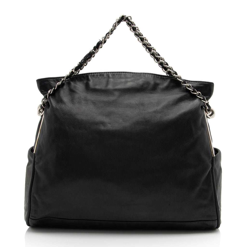 Chanel Lambskin Ultimate Soft Large Shoulder Bag (SHF-2piIEj)