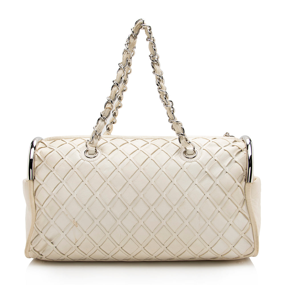 Chanel Lambskin Ultimate Soft Sombrero Satchel (SHF-16369)