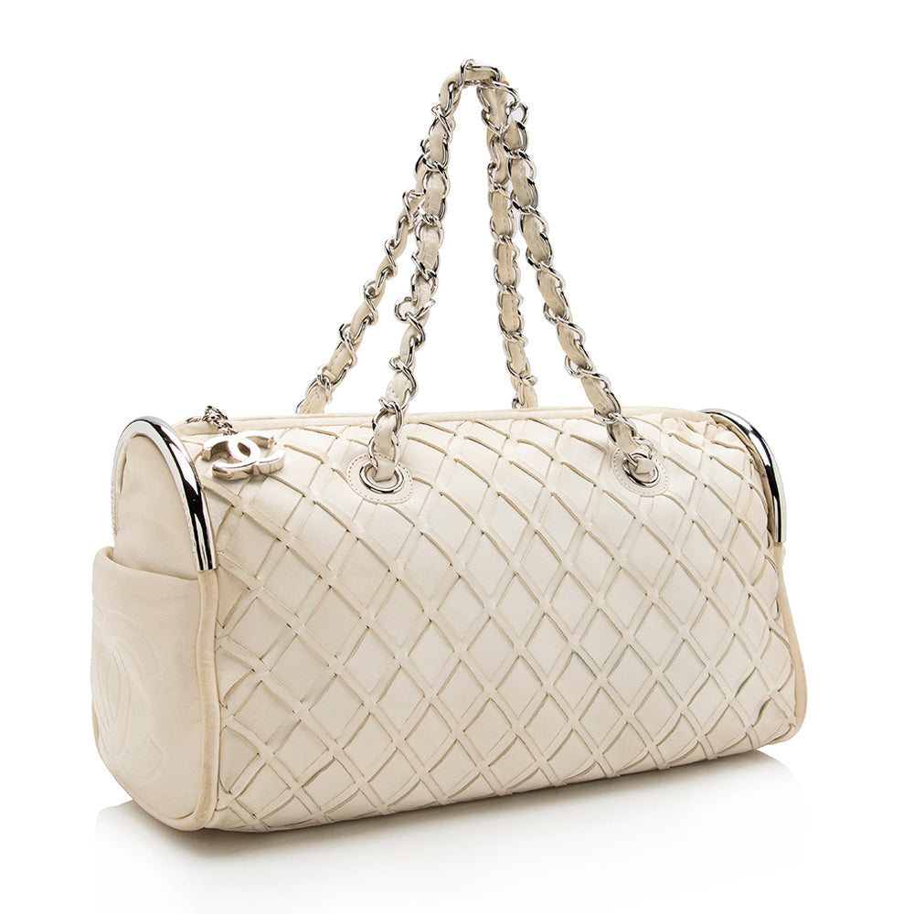Chanel Lambskin Ultimate Soft Sombrero Satchel (SHF-16369)
