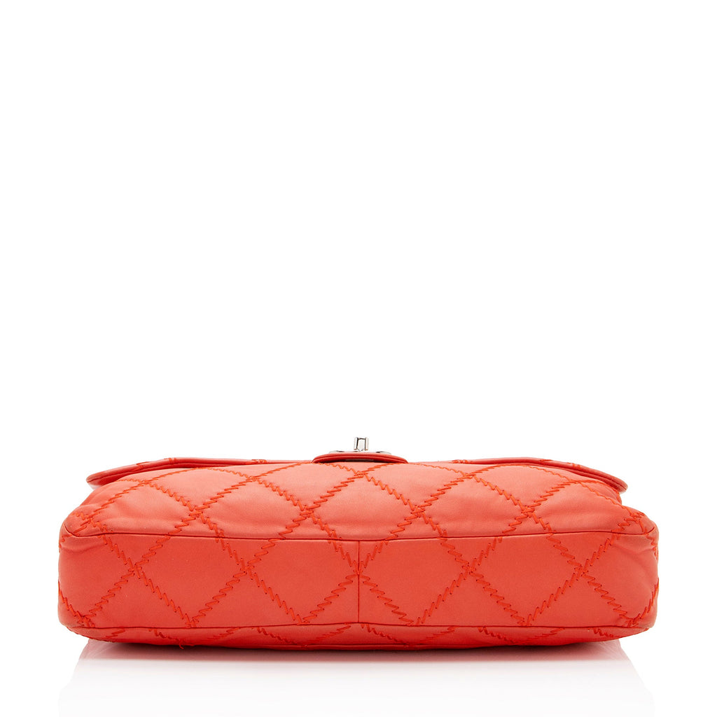 Chanel Lambskin Ultimate Stitch Flap Bag (SHF-XK6hTr)